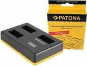 Ładowarki i akumulatory - PATONA Ładowarka do akumulatorów Potrójna do LP-E17 - miniaturka - grafika 1
