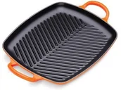 Patelnie - Le Creuset Patelnia grillowa kwadratowa 30x37cm 20201300900422 - miniaturka - grafika 1