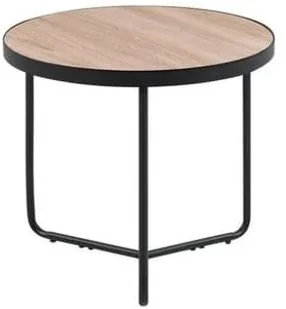 Beliani Zestaw 2 stolików kawowych jasne drewno MELODY Small and Medium - Ławy i stoliki kawowe - miniaturka - grafika 5