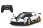 Zabawki zdalnie sterowane - Jamara Pagani Zonda R 1:24 white 40MHz - miniaturka - grafika 1