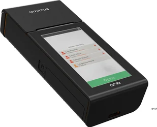 Novitus Kasa fiskalna ONE ONLINE GASTRONOMICZNA czarna - Kasy fiskalne - miniaturka - grafika 4