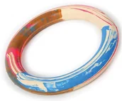 Zabawki dla psów - Dingo Gryzak gumowy Ring dla psa śr 16cm mix kolorów nr kat 17275 WYPRZEDAŻ - miniaturka - grafika 1