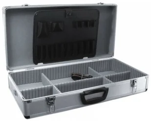 Dedra skrzynka narzędziowa aluminiowa 640 x 320 x 150 N0007 - Skrzynki i torby narzędziowe - miniaturka - grafika 4