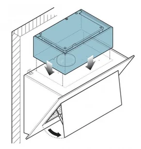 FALMEC FALMEC Zewnętrzny zespół filtrujący dla okapów skośnych z filtrem Carbon.Zeo KACL.941 - Filtry do okapów - miniaturka - grafika 2