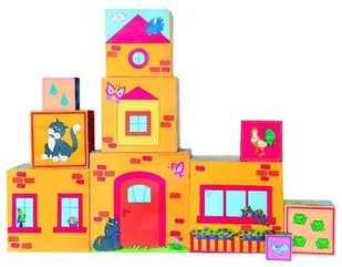 Woodyland wieża składana - Klocki - miniaturka - grafika 2