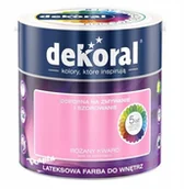 Farby zewnętrzne - Dekoral Akrylit W 2,5L Różany Kwarc farba matowa e - miniaturka - grafika 1