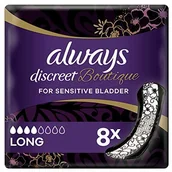 Wkładki higieniczne - Always Dyskretne butikowe podkładki długie 8 szt - miniaturka - grafika 1