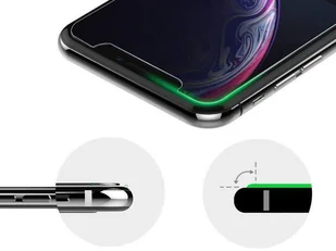Alogy Szkło hartowane Alogy 9H do Apple iPhone XR 6.1 032378 - Szkła hartowane na telefon - miniaturka - grafika 5