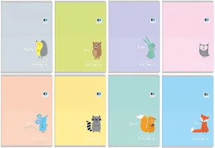 Interdruk Zeszyt A5/16K linia B&amp;B Kids Pastel (20szt) - Artykuły biurowe - miniaturka - grafika 2