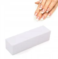 Akcesoria do paznokci - 10szt. Blok polerski do Paznokci 180/180 Biały - miniaturka - grafika 1