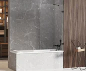 Parawany nawannowe - New Trendy AVEXA BLACK 50x150 EXK-1976-WP - miniaturka - grafika 1