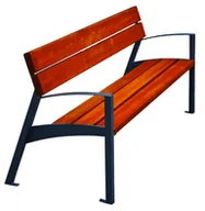 Ławki ogrodowe - Ławka parkowa 150 cm N0-L29 - miniaturka - grafika 1