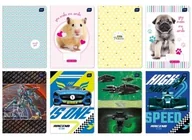 Zeszyty szkolne - Inter-druk Zeszyt A5 16k. - linia - miniaturka - grafika 1