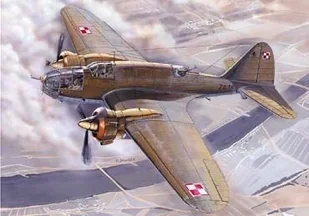 Mirage Hobby PZL-37 A Łoś Bomb er - Modele do sklejania - miniaturka - grafika 2