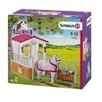 Schleich Zestaw Zagroda dla koni z klaczą Luytańską 42368 - Figurki dla dzieci - miniaturka - grafika 6