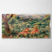 Obrazy i zdjęcia - PL Coloray Obraz na Szkle Kobiety Drzewa Łąka Miasto 120x60cm - miniaturka - grafika 1