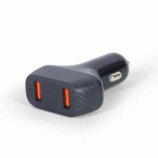 Gembird Ładowarka TA-U2QC3-CAR-01 2x USB-A 3 A TA-U2QC3-CAR-01 TA-U2QC3-CAR-01 - Ładowarki samochodowe - miniaturka - grafika 2