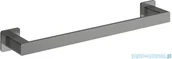 Wieszaki łazienkowe - Omnires Nelson wieszak na ręcznik 42 cm grafit NL80214GR - miniaturka - grafika 1