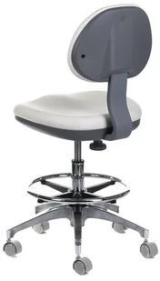 Beauty System Taboret medyczny z oparciem BD-Y942 Biały BSBD-Y942 - Krzesła i taborety kosmetyczne - miniaturka - grafika 3