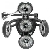 Pozostałe akcesoria kosmetyczne - ACTIVESHOP GABBIANO INFRAZON WISZĄCY GD-505W SZARY AS_108041 - miniaturka - grafika 1