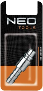 NEO-TOOLS TOOLS Końcówka do szybkozłączki z wyjściem na wąż 8 mm 12-626 - Akcesoria pneumatyczne - miniaturka - grafika 3
