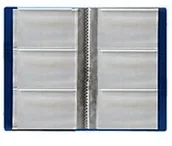 Wizytowniki - Wizytownik PP/96 niebieski - miniaturka - grafika 1