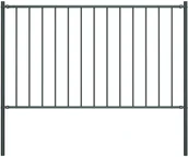 Ogrodzenia - VidaXL Panel ogrodzeniowy ze słupkami, kryta proszkowo stal, 1,7x1,25m 145214 VidaXL - miniaturka - grafika 1