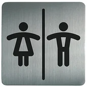 Dekoracje domu - Durable piktogram, stal szlachetna, srebrny metalik 4958-23A - miniaturka - grafika 1