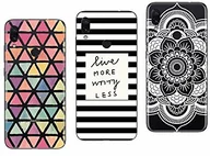 Etui i futerały do telefonów - NOVAGO Novago etui ochronne kompatybilne z Xiaomi Redmi Note 7, miękkie i wytrzymałe, odporne na uderzenia, z wysokiej jakości nadrukiem (3 etui ochronne, wielokolorowe 4) XMNote7-CoqueTR+2VerTR - miniaturka - grafika 1