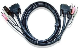 Aten 2L-7D02U DVI Cable 1.8m 2L-7D02U - Kable komputerowe i do monitorów - miniaturka - grafika 2