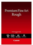 Papier do drukarek - Canon FA-SM1 Premium Fine Art Rough papier fotograficzny - DIN A3, 25 arkuszy (320 g/m) do drukarki atramentowej FA-RG1A325 - miniaturka - grafika 1