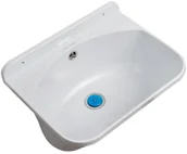 Zlewy i komory gospodarcze - Pyramis Komora gospodarcza STANDARD biała 70104001) - miniaturka - grafika 1