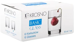 Pozostałe Komplet 6 kieliszków prostych 30 ml - Kieliszki - miniaturka - grafika 2