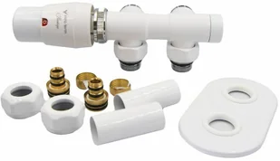 Vario Term ZESTAW TWINS BIAŁY PRAWY All in One ATSGS0206CFK/P(PEX) - Zawory i kraniki - miniaturka - grafika 2