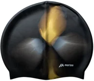 Pływanie - Martes Czepek MULTISILI 20547-BLACK/GOLD - miniaturka - grafika 1
