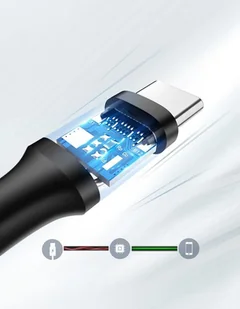 UGREEN kabel przewód USB - USB Typ C 2 A 1m czarny (60116) - Kable USB - miniaturka - grafika 6
