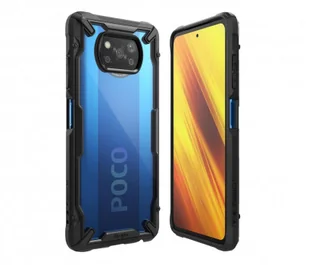 RINGKE Etui Fusion X do Xiaomi Poco X3 NFC Czarny - Etui i futerały do telefonów - miniaturka - grafika 2