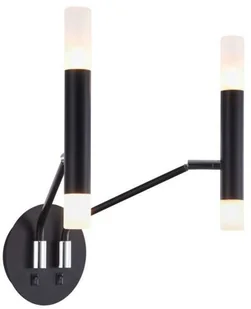 Maytoni Kinkiet LAMPA ścienna VIGO MOD620WL-04B  regulowana OPRAWA minimalistyczne tuby czarne białe Maytoni - Lampy ścienne - miniaturka - grafika 5