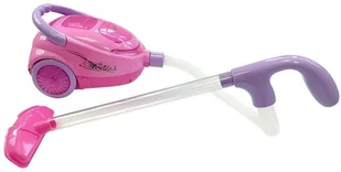 Zestaw Do Sprzątania Na Wózku Odkurzacz Różowy 4827 - Zabawki AGD - miniaturka - grafika 5