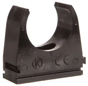 Kanały kablowe - Kopos Uchwyt rurowy fi25mm czarny 5325 HF FB 10szt. - miniaturka - grafika 1