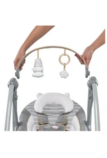 Dumel Huśtawka hybrydowa obłoczki 5Y37BQ 5Y37BQ SAM One size - Leżaczki i huśtawki - miniaturka - grafika 3