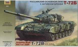 Zvezda Rosyjski czołg T-72 MBT 3551 - Modele do sklejania - miniaturka - grafika 2