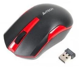 A4Tech G3-200N-1 czarno-czerwony (A4TMYS46038) - Myszki - miniaturka - grafika 2