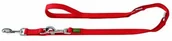 Smycze dla psów - Hunter smycz dla psa z regulacją, nylon, czerwony - miniaturka - grafika 1
