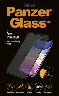 PanzerGlass szkło ochronne Edge to Edge dla Apple iPhone Xr/11 czarne - Szkła hartowane na telefon - miniaturka - grafika 5