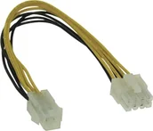 Adaptery i przejściówki - InLine Power Adapter wewnętrznie,-bieg. atx1.3 zasilacz sieciowy do biegunów ATX2.0 płyta główna, 20 cm 1X 26633 - miniaturka - grafika 1