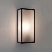 Lampy ogrodowe - Astro Lighting Messina 160 Frosted II 1183024 kinkiet 1x12W/LED,E27 IP44 AST1183024 - miniaturka - grafika 1