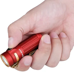 Olight Latarka akumulatorowa Baton 3 Premium Edition Red 1200 lumenów z bezprzewodowym etui ładującym - Latarki - miniaturka - grafika 10