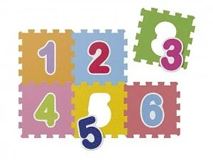 Chicco Puzzle Miękka Mata Liczby - Maty edukacyjne - miniaturka - grafika 2