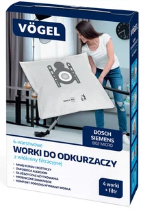 VÖGEL VÖGEL Worek do odkurzacza VÖGEL B02 Micro 4 sztuki) - Worki do odkurzaczy - miniaturka - grafika 2